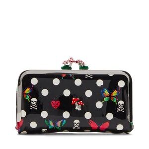 Betsey Johnson  Dots Frame Wallet